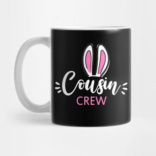 Cousin Crew Cute Easter Bunny ears Mug